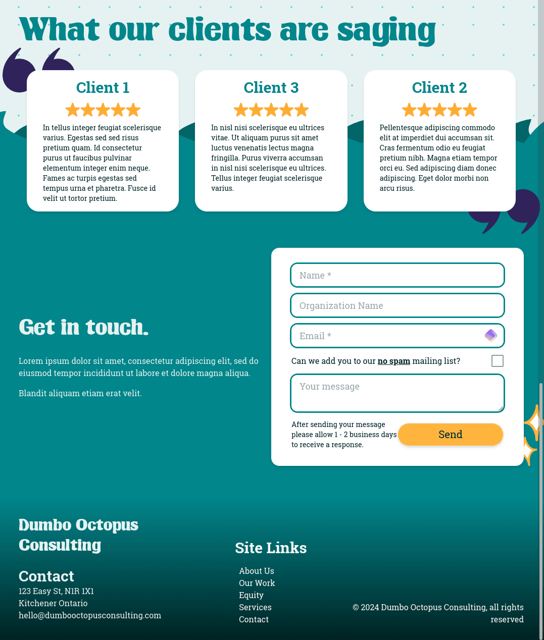 Dumbo Octopus Consulting screenshot 1