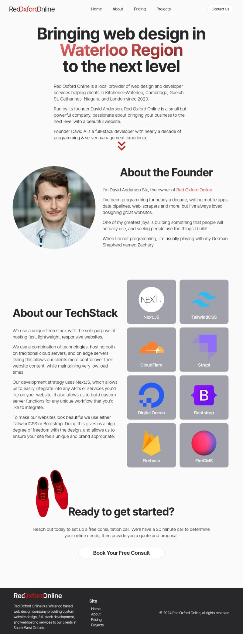 RedOxfordOnline.com screenshot 4