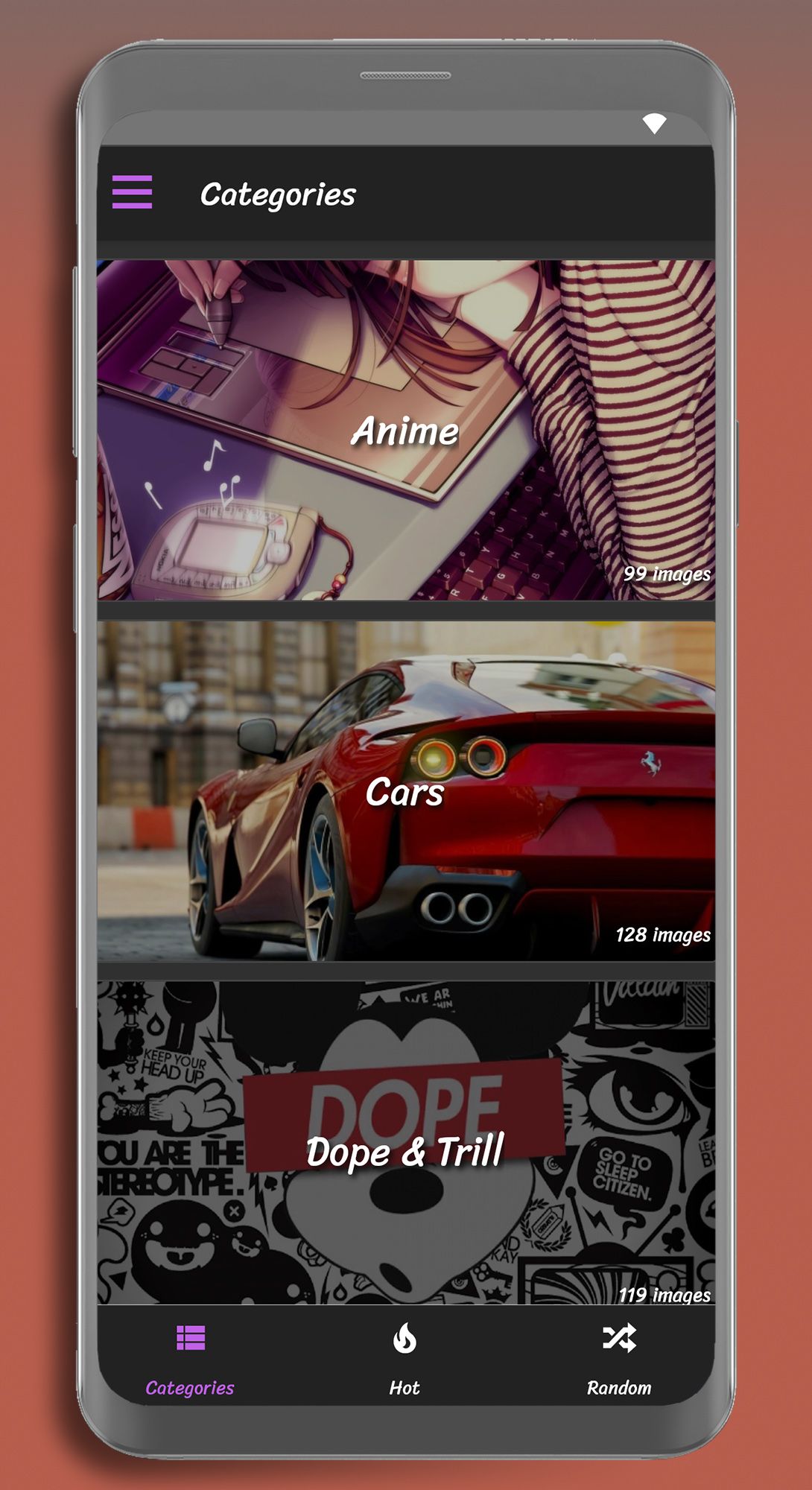 Wallpaper Grid screenshot 1