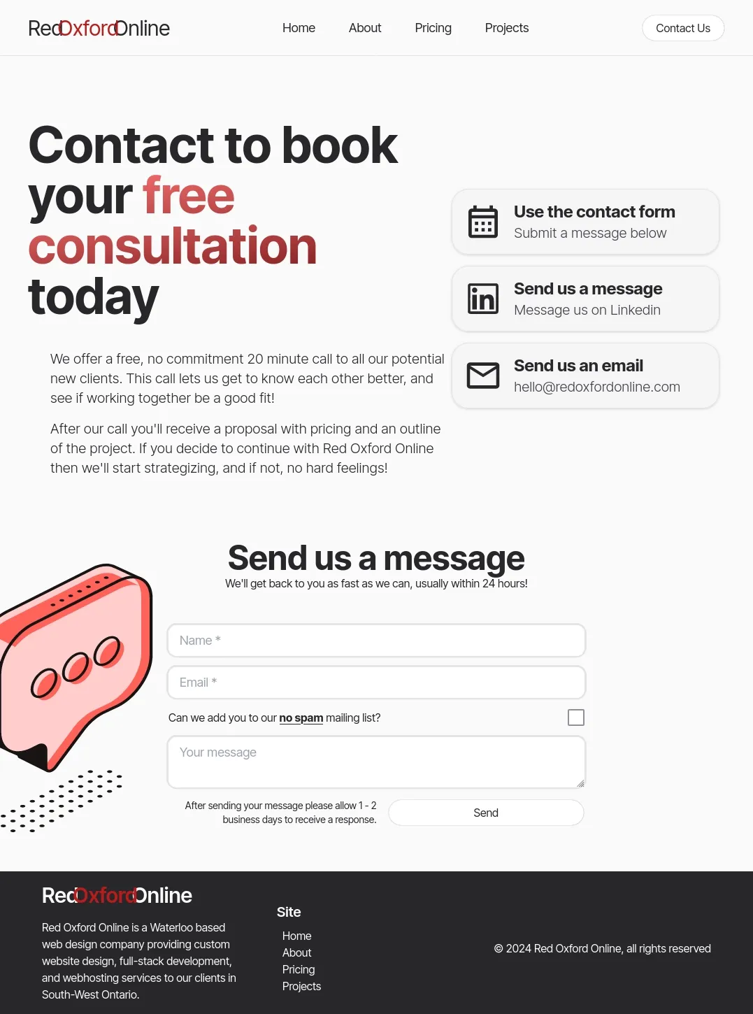 RedOxfordOnline.com screenshot 5