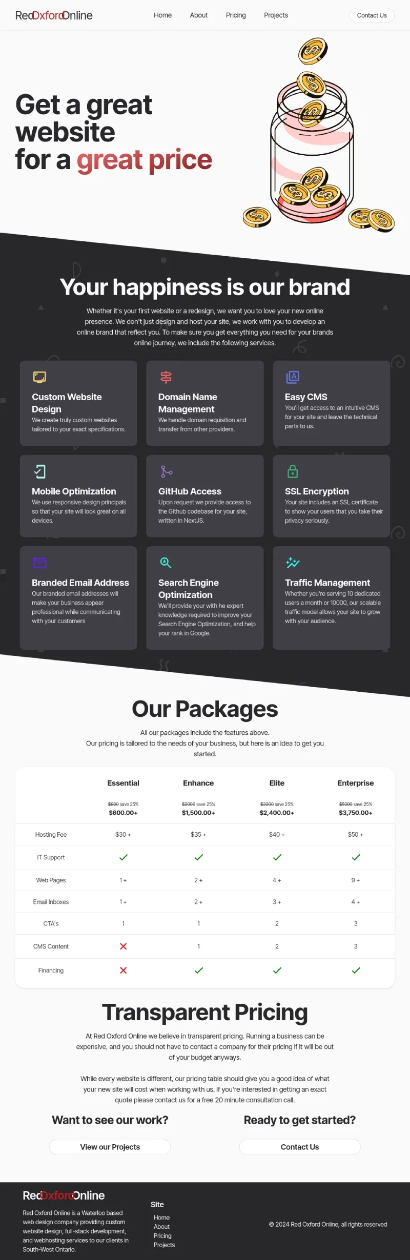 RedOxfordOnline.com screenshot 2