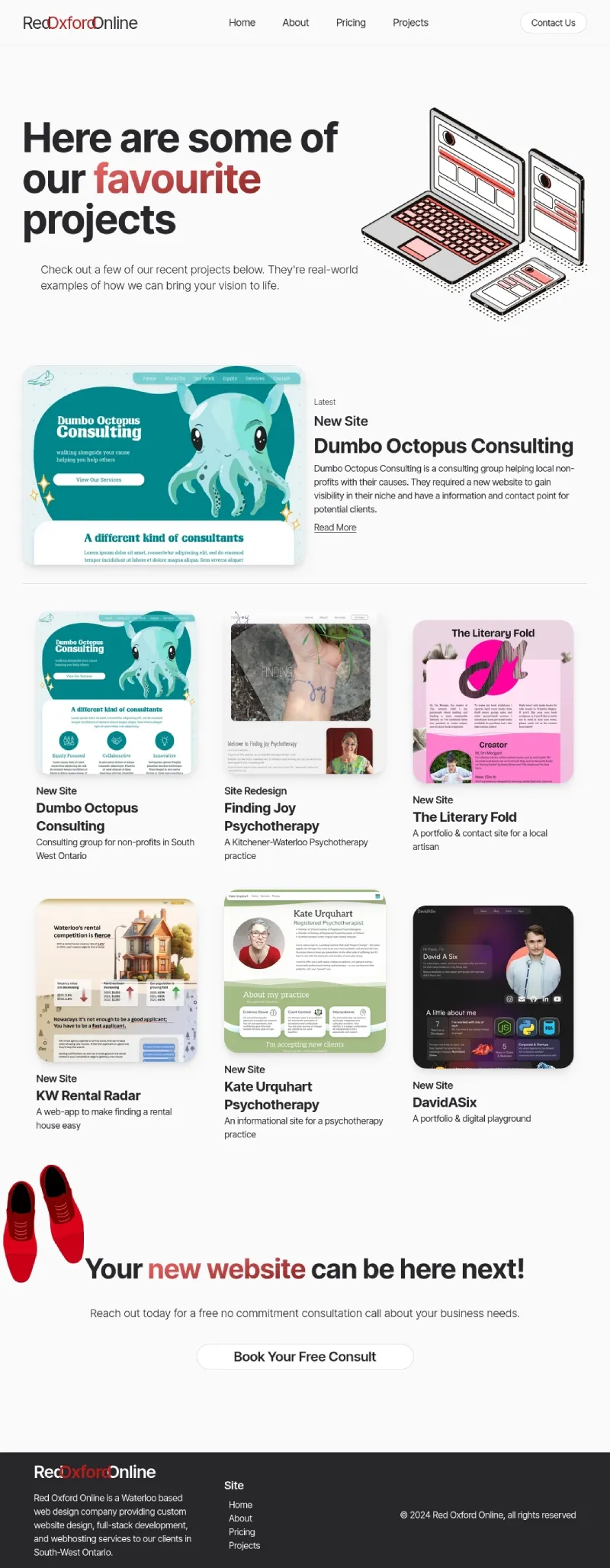 RedOxfordOnline.com screenshot 3