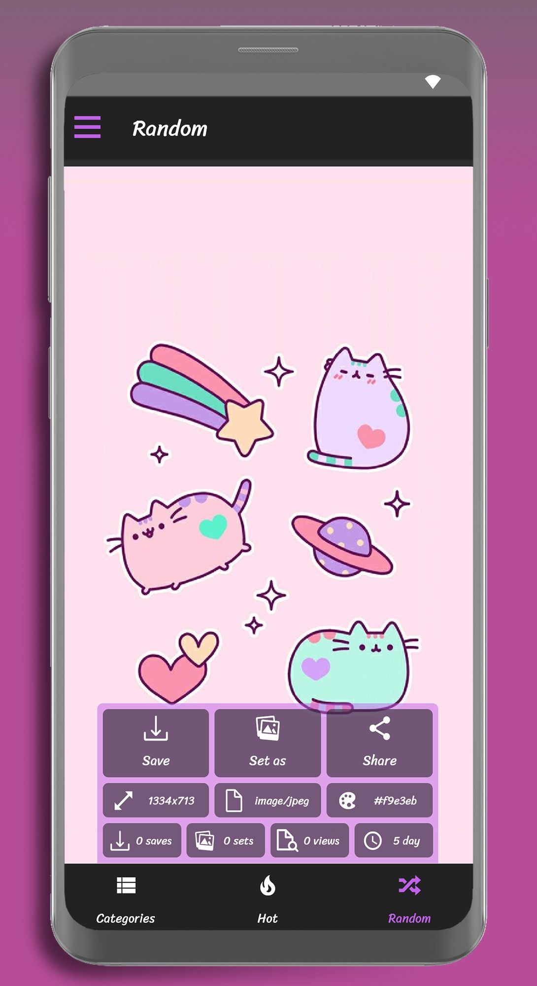 Wallpaper Grid screenshot 5