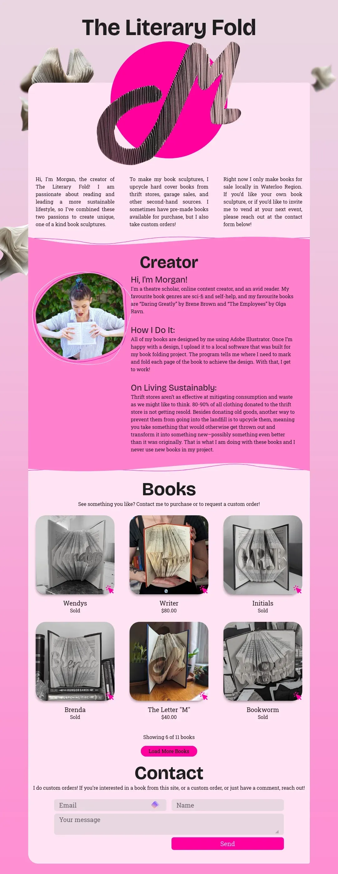 The Literary Fold screenshot 2