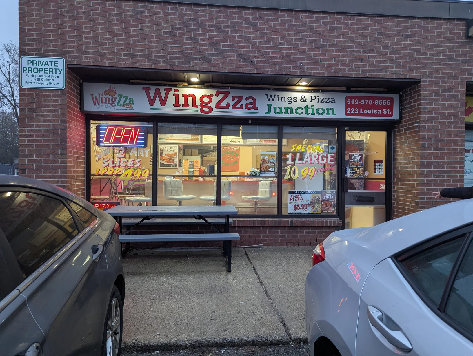 Planet Pizza / Wingza storefront